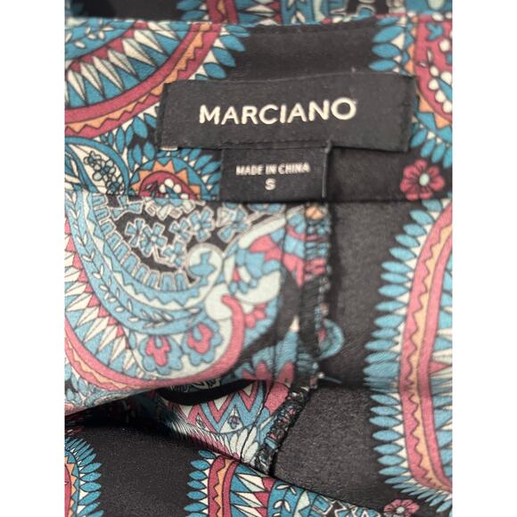 Marciano Side Zipper Paisley Print Pants - Picture 8 of 8